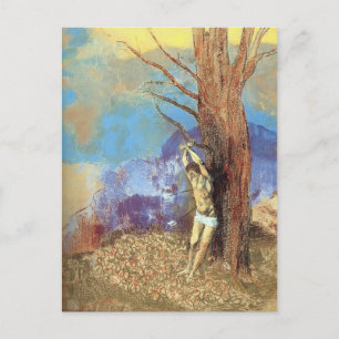 Odilon Redon- Saint Sebastian Postcard