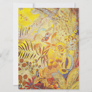 Odilon Redon - The Day, Holiday Card