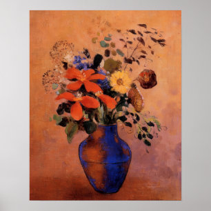 Odilon Redon - Vase of Flowers Poster