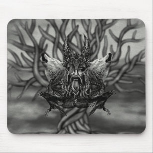 Odin -All-Father Mouse Mat