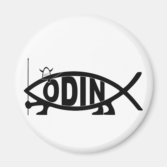 Odin Fish Magnet (Front)