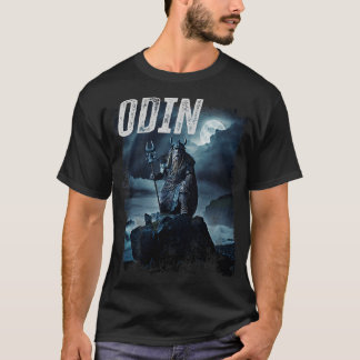 Odin Norse God of Gods Warrior Veteran Mythology T-Shirt