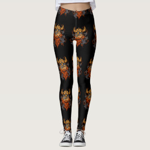 Odin Norse Mythology Viking God & Ravens Leggings