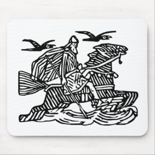 Odin on Sleipnir Mouse Mat