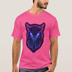 Odin Raven in purple Celtic Viking Valhalla Pagan T-Shirt