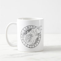 Odin Ravens Huginn Muninn Viking Runic Circle