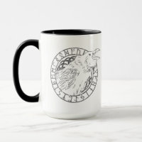Odin Ravens Huginn Muninn Viking Runic Circle