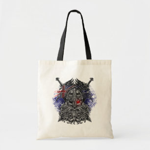 Odin ravens swords Viking Mythology Australia flag Tote Bag