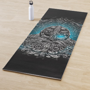 Odin ravens Viking Mythology Valhalla awaits Yoga Mat