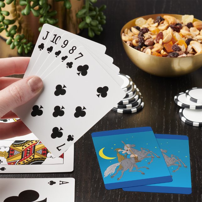 Odin Riding Sleipnir Norse Mythology Viking God  Playing Cards (Creator Uploaded)