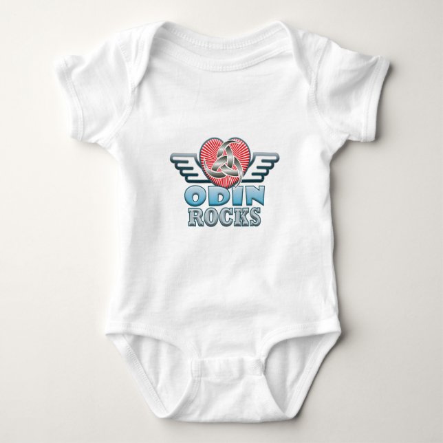 Odin Rocks Baby Bodysuit (Front)