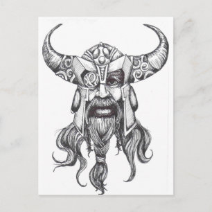 Odin the Great Norse God Postcard