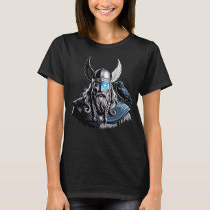 Odin the Vikings God Norse Mythology  T-Shirt
