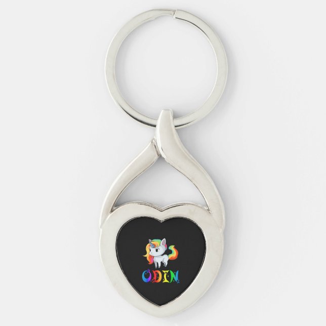 Odin Unicorn Key Ring (Front)