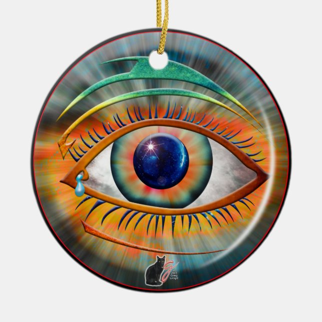Odin's Eye Ornament (Front)