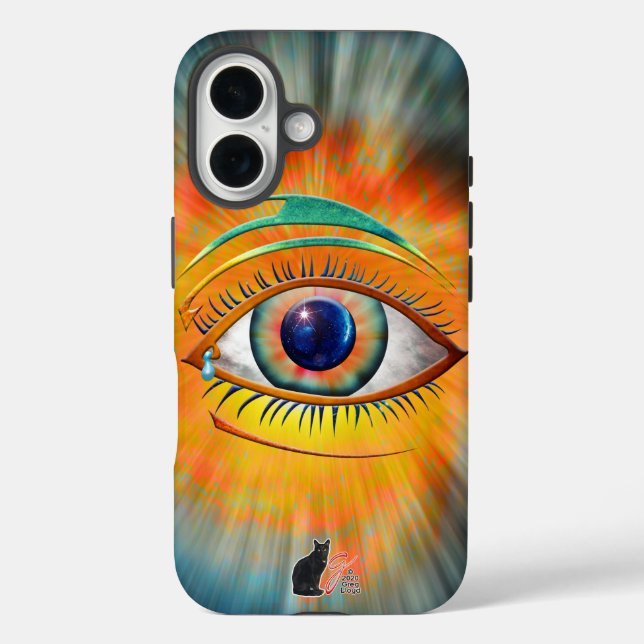 Odin's Eye Tough Case-Mate iPhone Case (Back)