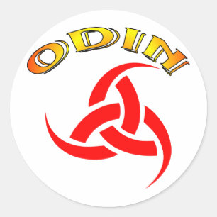 Odin's Horn Classic Round Sticker