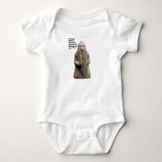 Odin's Prayer (Viking Berserker) Baby Bodysuit