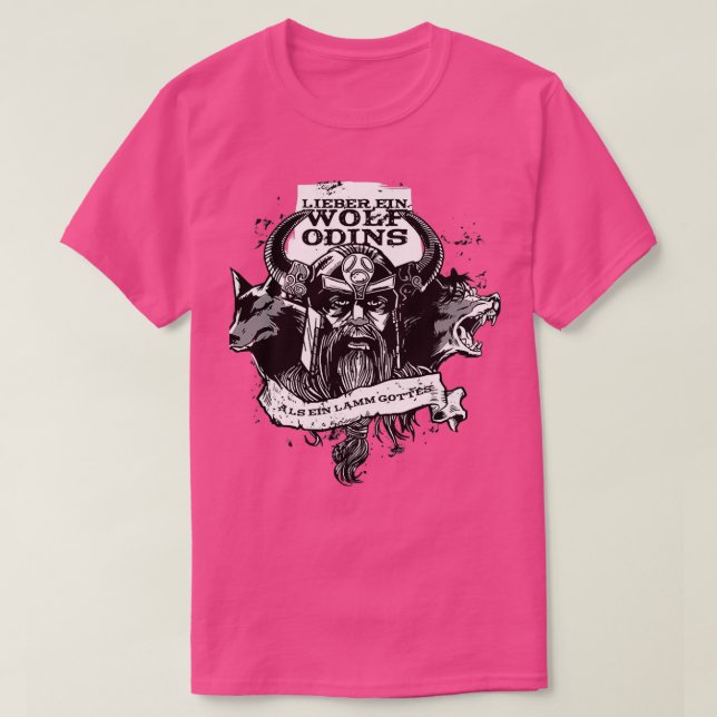 Odinx27s Wolf T-Shirt (Design Front)