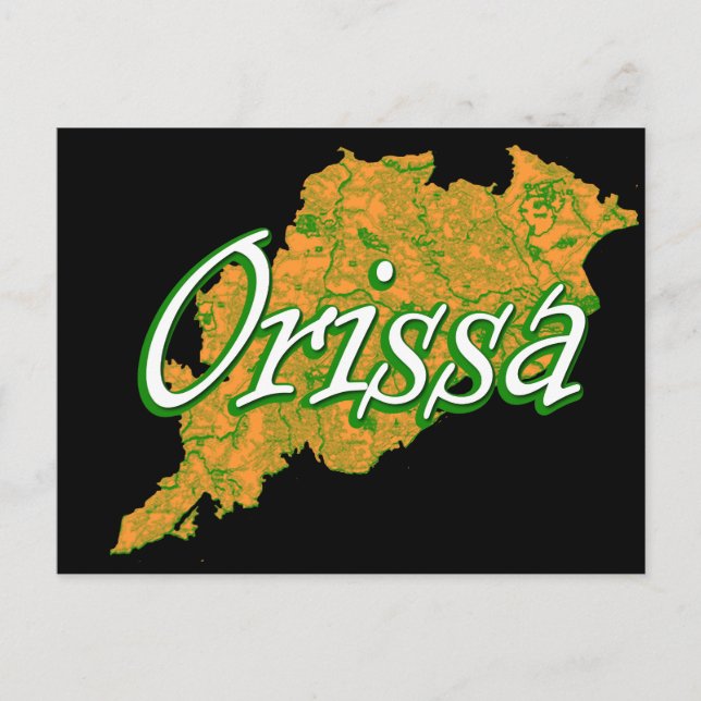 Odisha Postcard (Front)