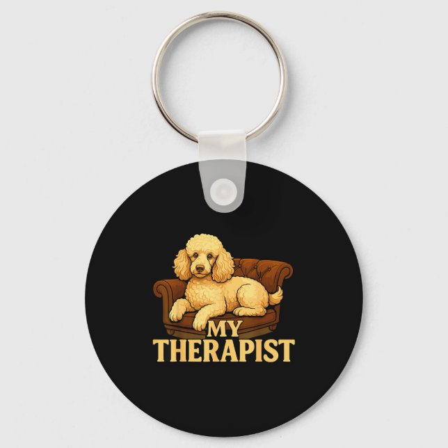 Odle Dog Clothes For Humans, My Therast Odle  Key Ring (Front)