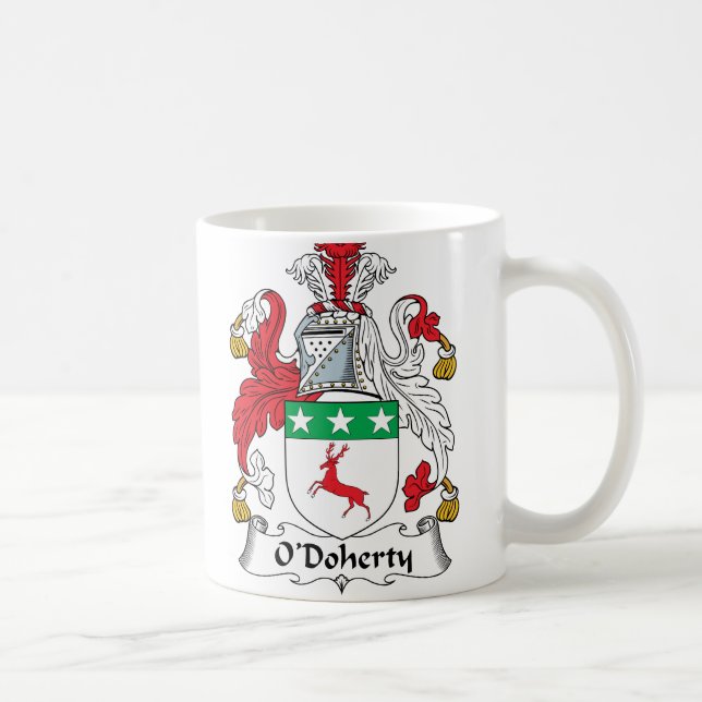 O'Doherty Family Crest Coffee Mug (Right)