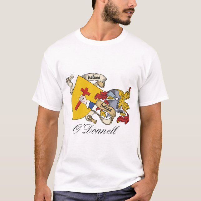 O'Donnell Family Crest T-Shirt (Front)
