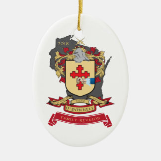 O'Donnell Family Reunion Oval Ornament