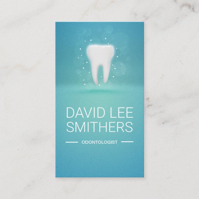 Odontologist Dental Business Card (Front)