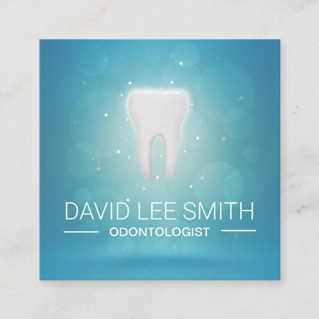 Odontologist Dental Business Card (Front)
