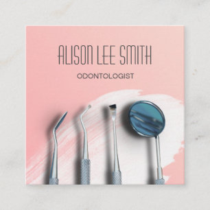 Odontologist Dental Dentist Business Card