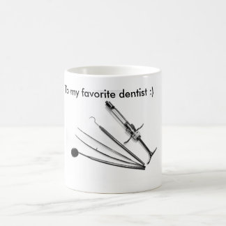 Odontologist, dentist, cup