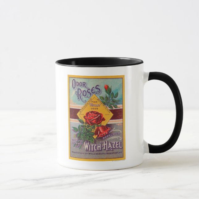 Odour Roses Witch-Hazel LabelFrankfort, NY Mug (Right)