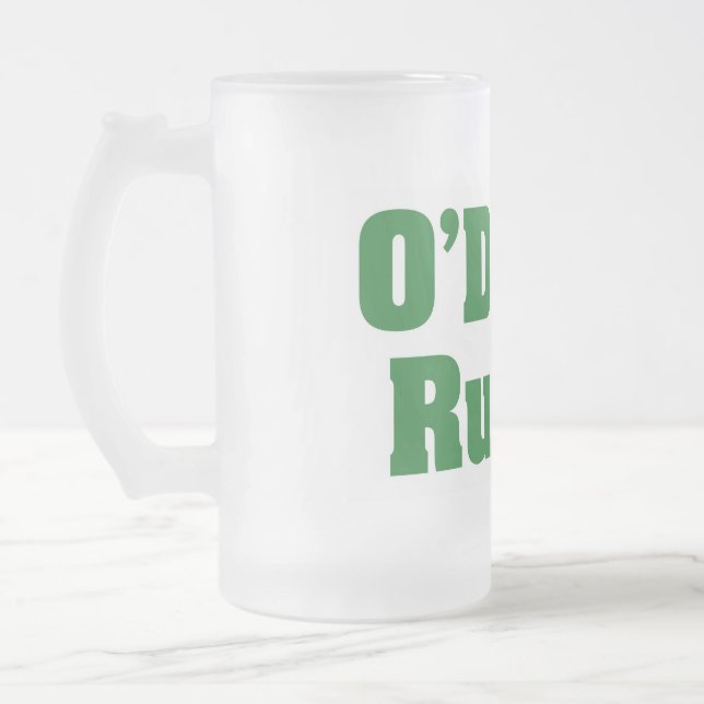 O'Doyle Rules frosted beer mug (Left)