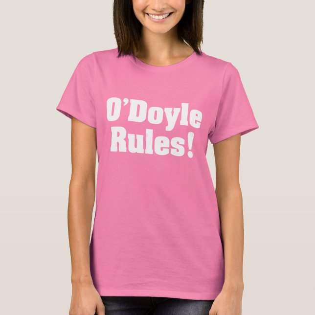 Odoyle Rules t-shirt (Front)
