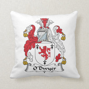 O'Dwyer Family Crest Cushion