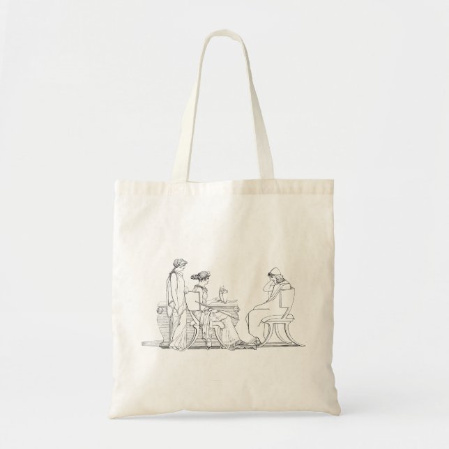 Odysseus Begs Circe To Restore Companions Tote Bag (Front)