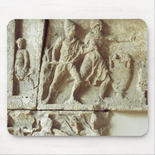 Odysseus discovering the suitors of his wife mouse mat