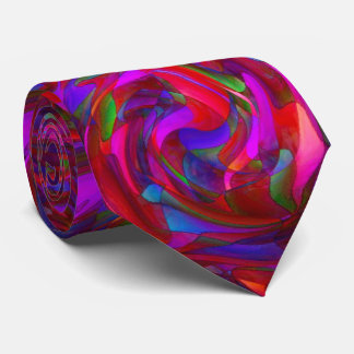 Odyssey of the Mind modern abstract art Tie
