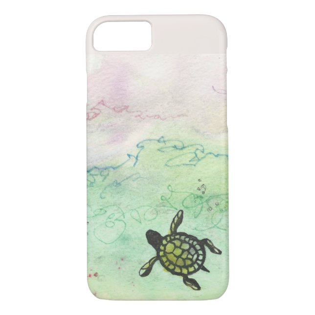 Odyssey Turtle on an iPhone Case (Back)