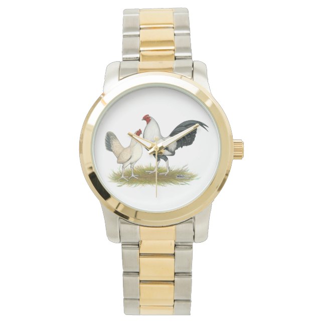 OE Game Blue Silver Wheaten Watch (Front)