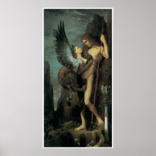 Oedipus and the Sphinx Poster