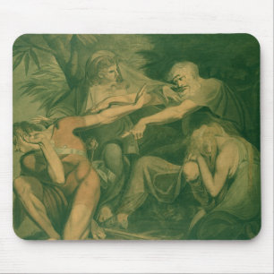 Oedipus cursing his son Polynices - "Go to Ruin, S Mouse Mat