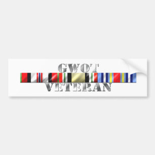 OEF OIF GWOTE BUMPER STICKER