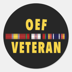OEF Vet Sticker