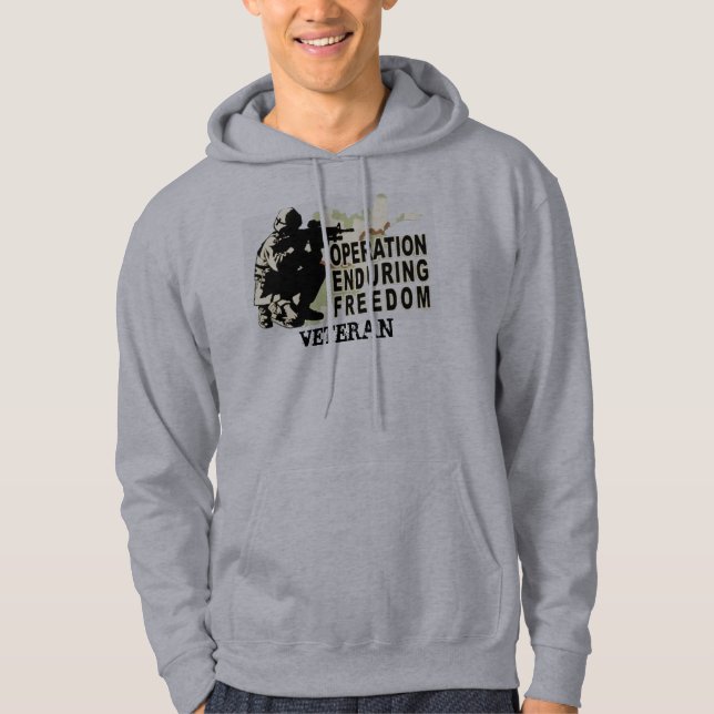 OEF, VETERAN HOODIE (Front)