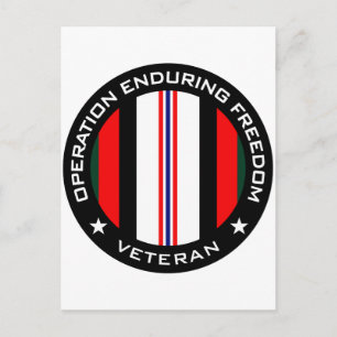 OEF Veteran Postcard