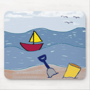 O'er the bounding main mouse mat
