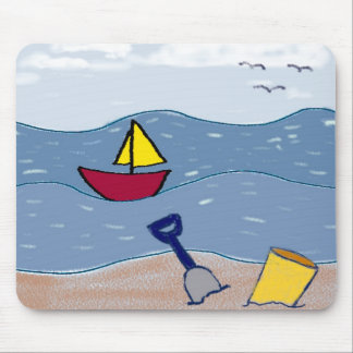 O'er the bounding main mouse mat