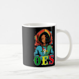 Oes Beautiful Sister Hooded Head Eastern Star Than Coffee Mug